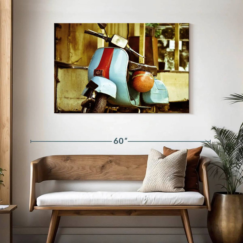 Mehar Vespa Scooter, H 30 po x l 45 po