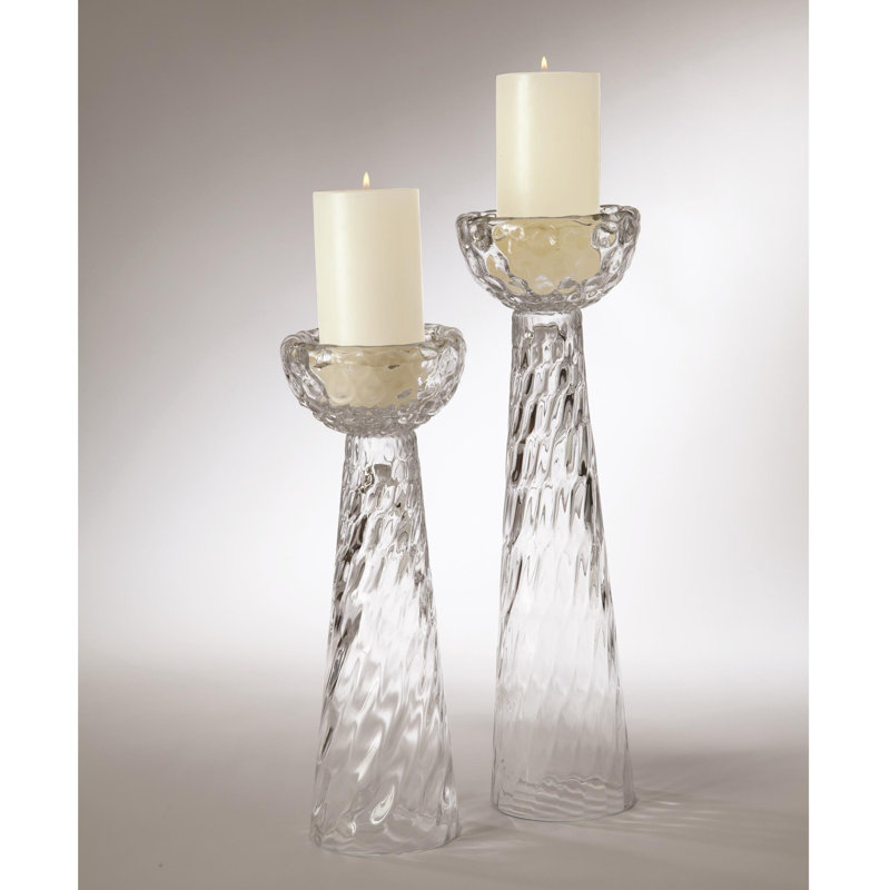 Porte-bougie nid d'abeille / vase, H 14,5 po x l 5 po x P 5 po