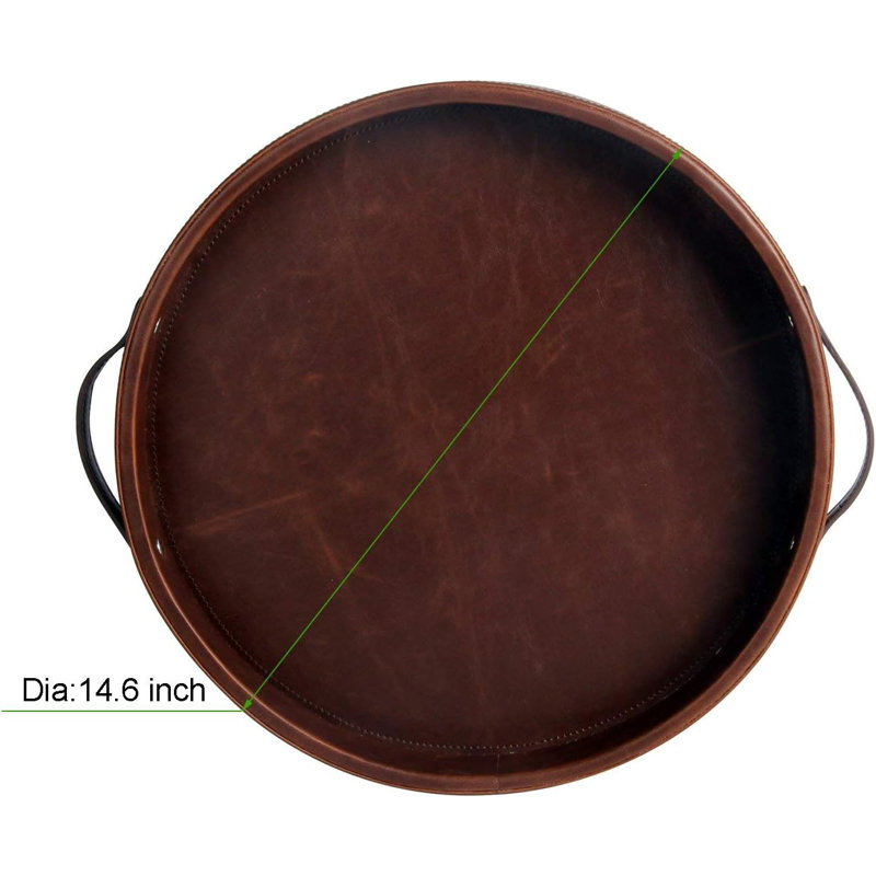 Crestview Tray, Brown