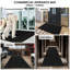 Tapis d'entrée noir pour l'extérieur-112455069