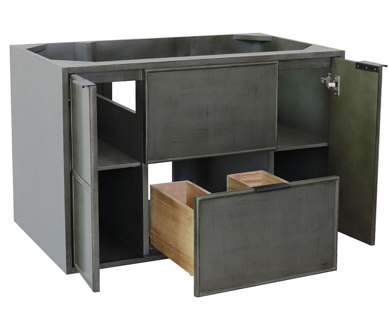 Base de meuble-lavabo simple 36 po Scandi