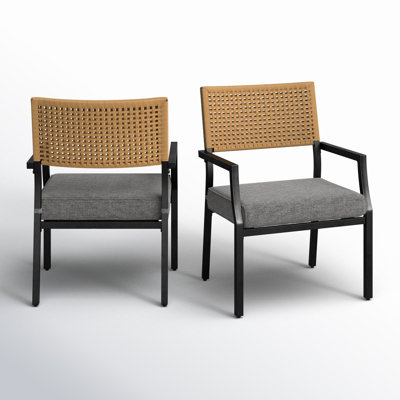 Aiden Stackable Patio Armchair