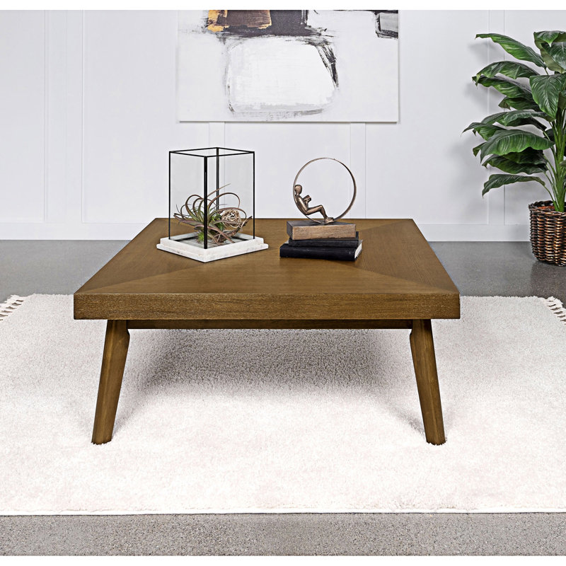 Square Wood Coffee Table