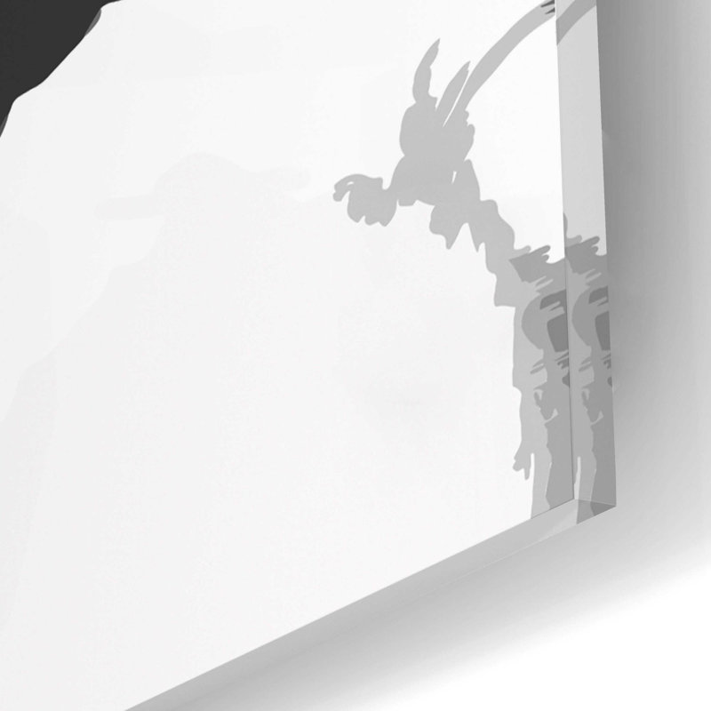 «The Last Samurai» par Epic Portfolio, art mural en verre acrylique, L 12 po x H 16 po