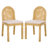 Tojo Cane Roundback Dining Chair