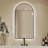 Large LED Bathroom Vanity Mirror Dimmable Anti Fog Black Framed Wall Mounted Mirror-1848658315