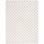 Tapis à carreaux en laine / coton touffeté à la main de couleur beige / ivoire MSR4760 Martha Stewart