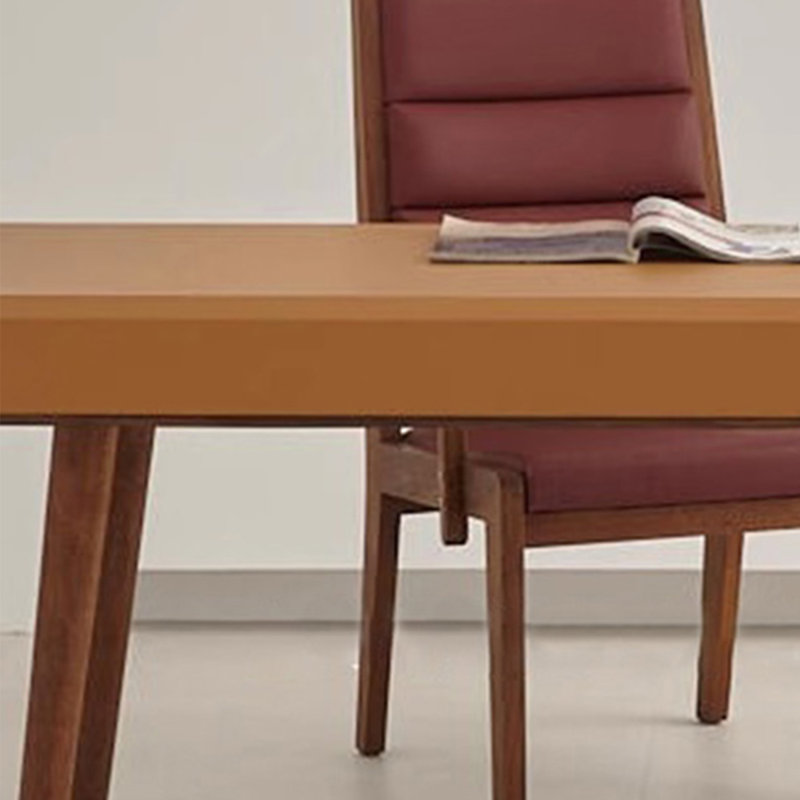 Bureau d'écriture en bois massif, H 28,74 po x l 70,87 po x P 26,38 po