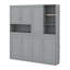 Lit escamotable avec armoire supérieure, tablettes, lit pliable peu encombrant avec éclairage et port USB-114311906