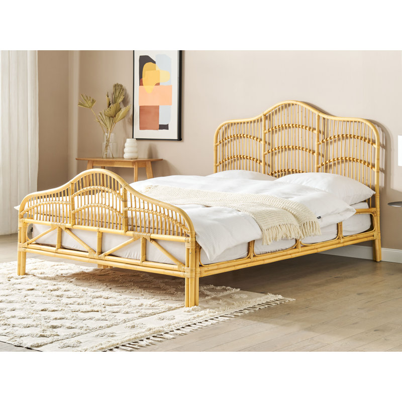Alexeus Solid Wood Bed, European Kingsize (160 x 200cm)