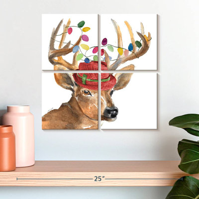 Brampt Christmas Lights Reindeer Hat