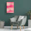 Shamokin, motif flou rose sur toile-1910659828