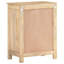Buffet en bois de manguier massif 29,5 po x 23,6 po x 13,8 po