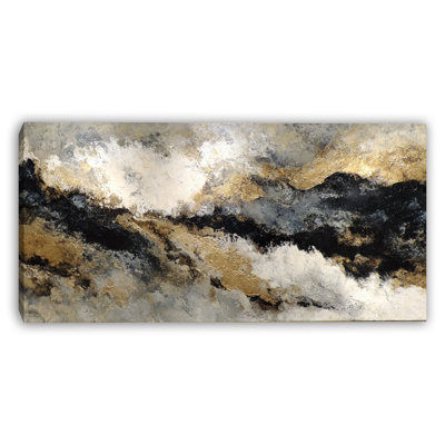 Mineral Rift Wrapped Canvas Wall Art