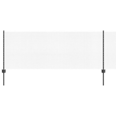Vidaxl Fence With Posts Steel