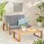 Causeuse + table basse Paloma-546682114