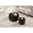 2-Piece Modern Coffee Table Set for Small Spaces, Diamond & Octagon Wood Tables, No Assembly-1248615787
