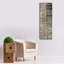  «Tectonic 2 Gold» par Albena Hristova, art mural sur toile, 20 po x 60 po