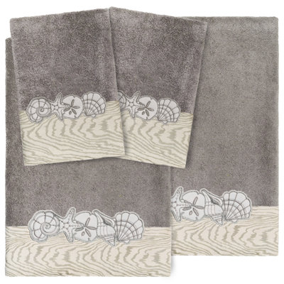 4 Piece 100% Turkish Cotton Towel Set