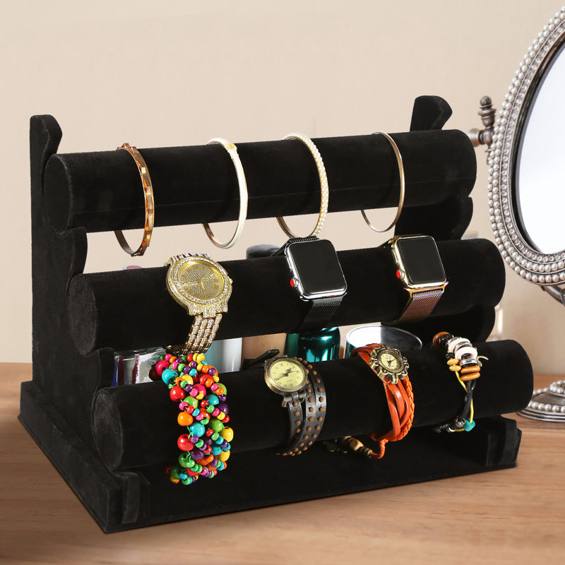Lashunti Velvet Makeup Organizer