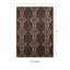 Tapis brun / brun clair à motif abstrait Cramden-22960090