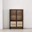 Armoire de rangement avec 4 portes en fer-1790621618