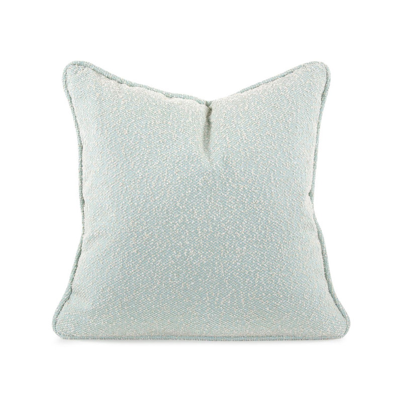 Coussin corail d'Alicante, Bleu, Carré H 20 po x l 20 po