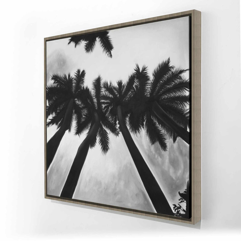 Palmiers monochromes