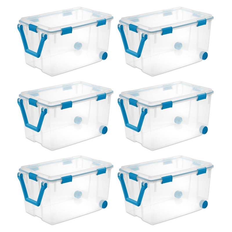 Bac de rangement en plastique Sterilite