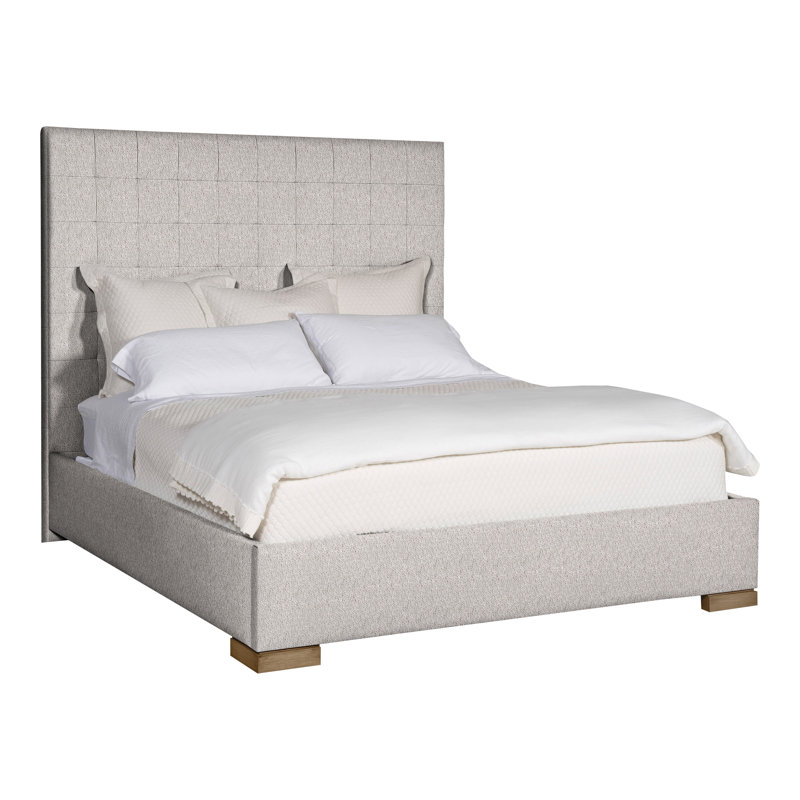 Wyeth Upholstered Bed, Navada Granite, Queen, Hampton