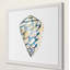 «Aquarelle Shells III», reproduction encadrée-18829455