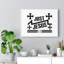 Just Jesus Cross - Wrapped Canvas Print-1384523220