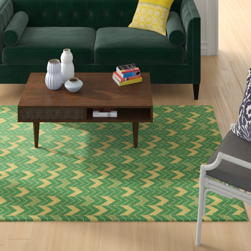 Stephenie Chevron Indoor Rug, Rectangle 5' x 7'