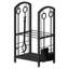 Barksdale 35.6cm W Metal Log Rack