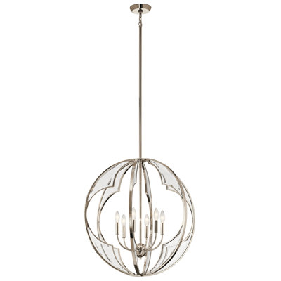 Montavello 6 - Light Globe Chandelier