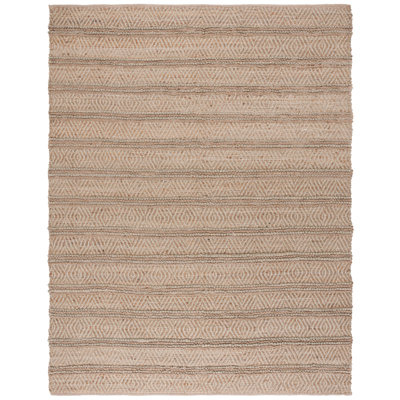 Abbegale Hand Woven 0.8 Jute 0.2 Cotton Southwestern Rug