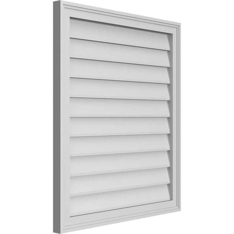 Cadre en brique, brun clair apprêté, H 32 po x l 28 po x P 1,5 po