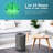 CG INTERNATIONAL TRADING Tower Air Purifier with True HEPA Filter and Humidifier Function for 1000 cu. ft.