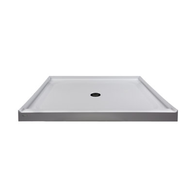 Center Drain 36" x 48" Shower Base