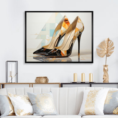 «Balance High Hells Collage», reproduction sur toile