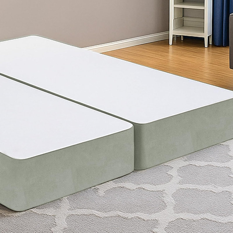 Grand sommier tapissier 30 po x 80 po, en velours, entièrement assemblé et robuste