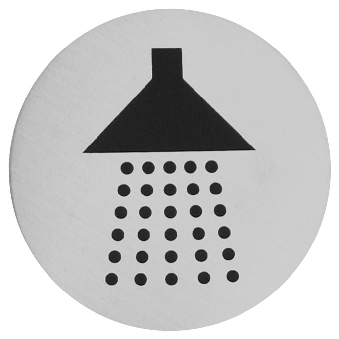 Sula Shower Sign in Brushed