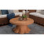 Table basse ronde en rotin naturel Bali et Pari Avalon