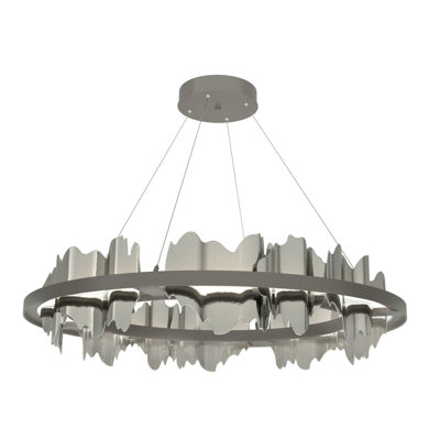 Luminaire suspendu géométrique à 1 lumière Hildene