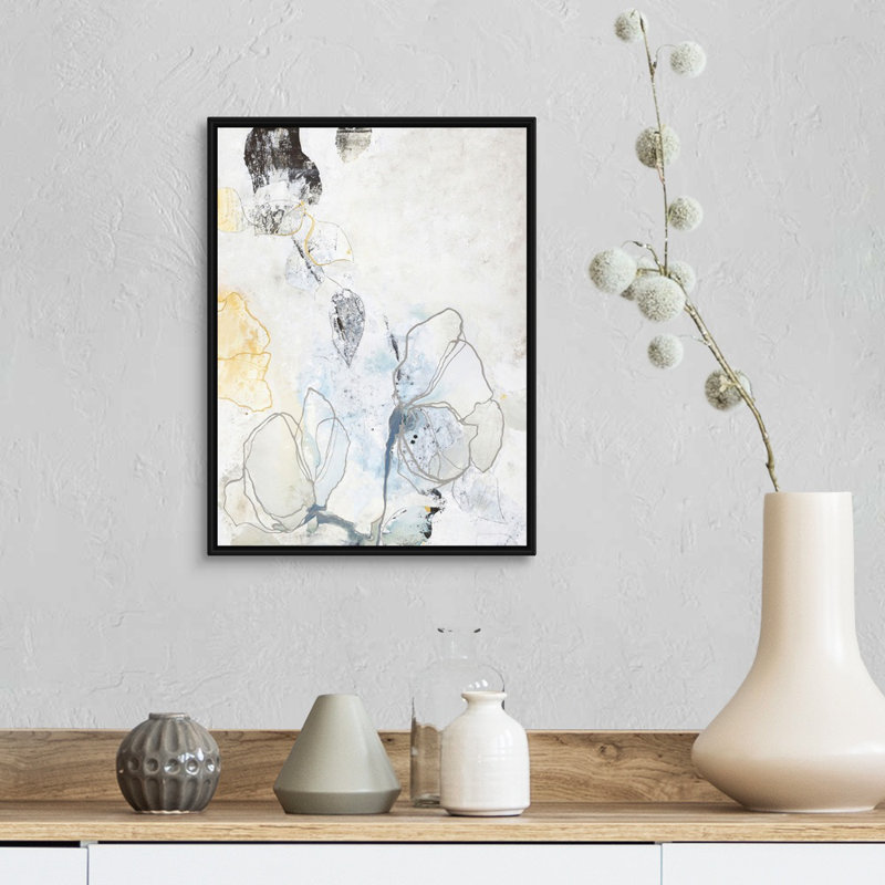 «Nowhere Land 1», reproduction d'art, Toile avec cadre noir, H 18 po x l 14 po x P 1,75 po