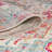 Steverson Vintage Medallion Coral/Blue/Multi Rug-729711263