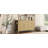Modern Wave-Pattern Sideboard With 3 Drawers