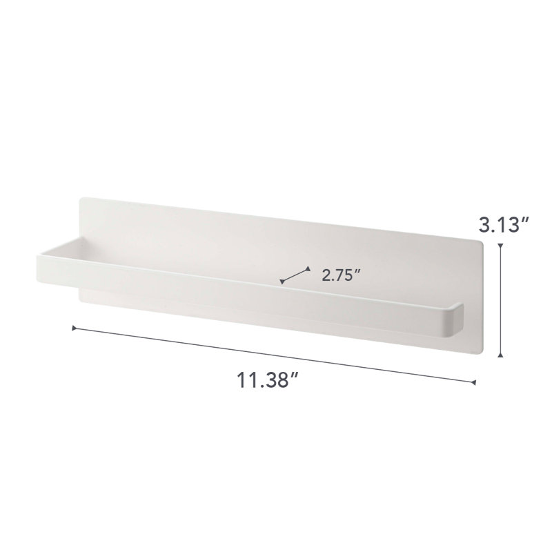 White Magnetic Steel Paper Towel Holder for Kitchen