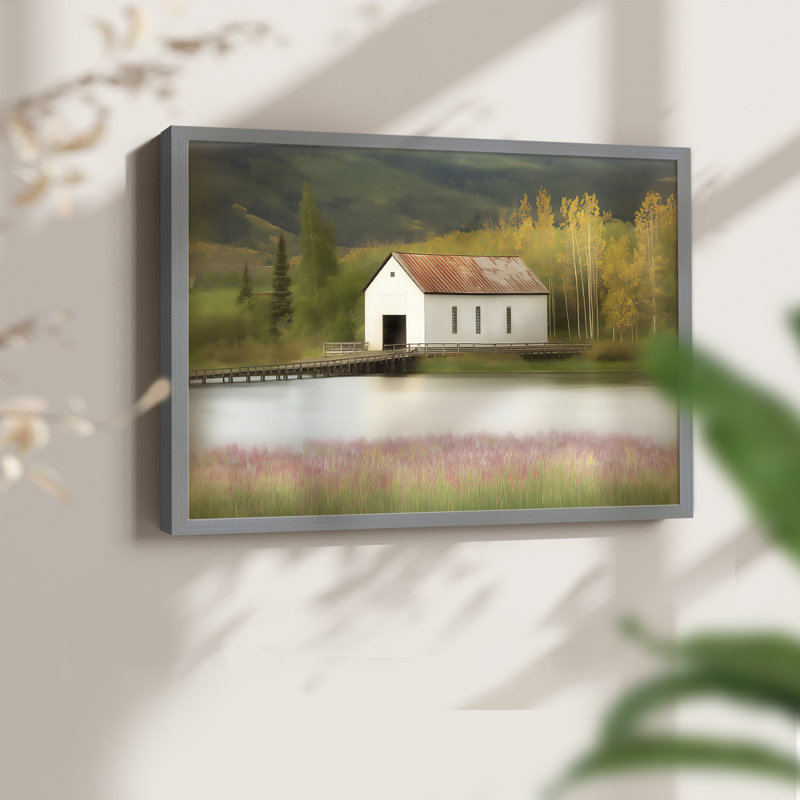 Landscape Series-XLI -Framed Print - Restickable