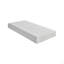 Matelas pour lit simple en mousse viscoélastique imprégnée de gel, ferme, blanc, matelas dans une boîte-409301933